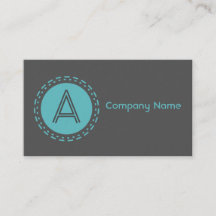 Stamped Spot Blue Dark