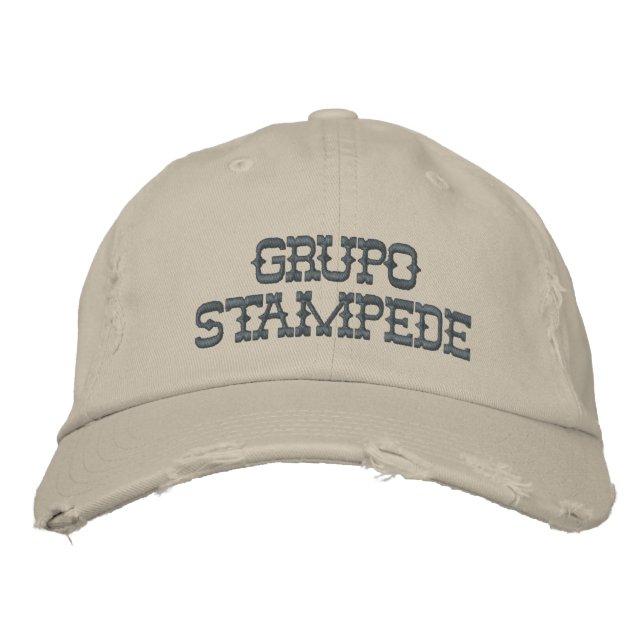 Stampede Embroidered Hat (Front)