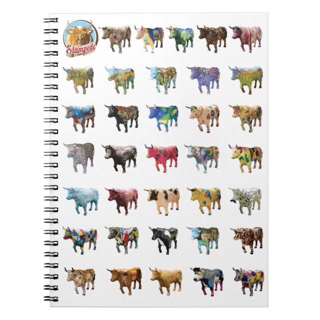 Stampede Notebook design #1 (Front)