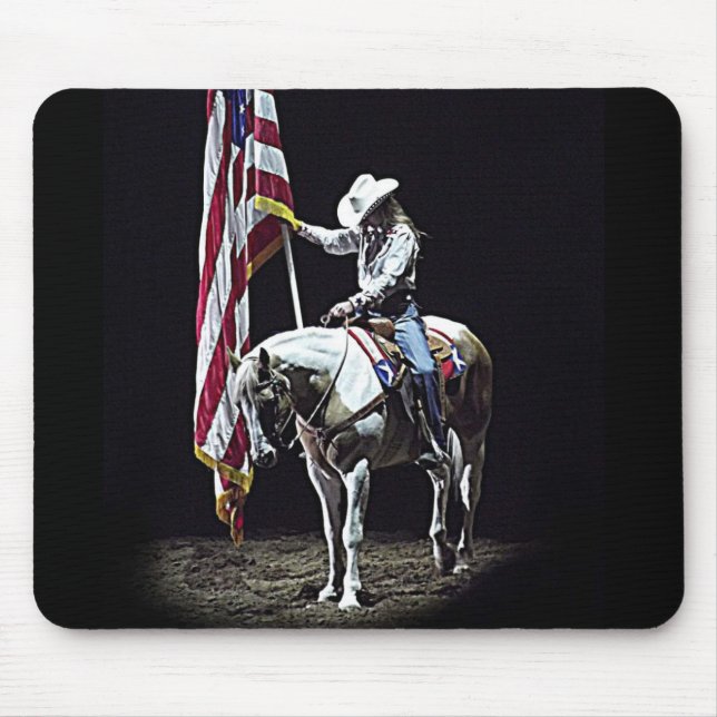 Stampede Prayers Mouse Pad (Front)