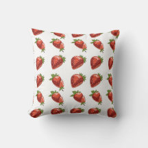 Stamping of strawberries in pattern