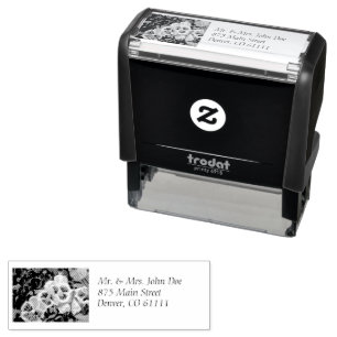 Stamping or Handwriting Return Address Self-inking Stamp
