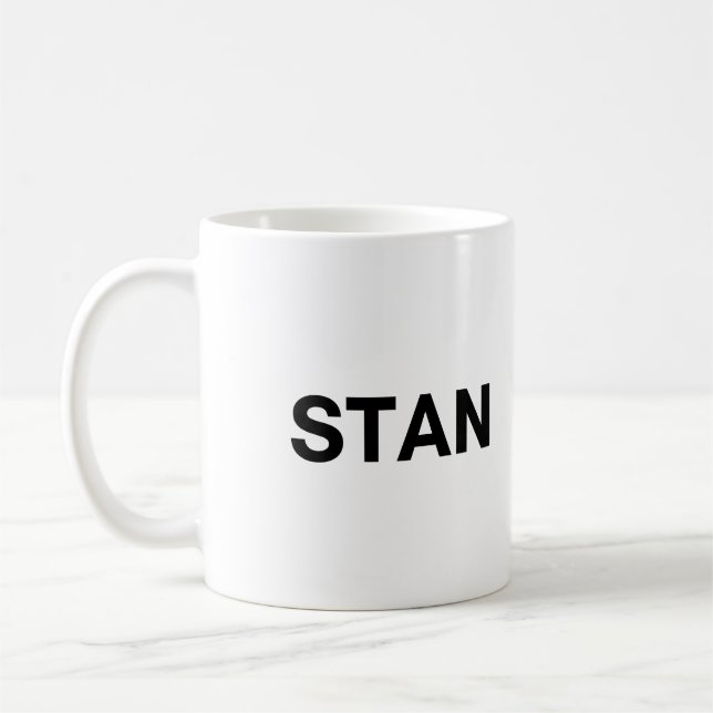 stan coffee mug (Left)
