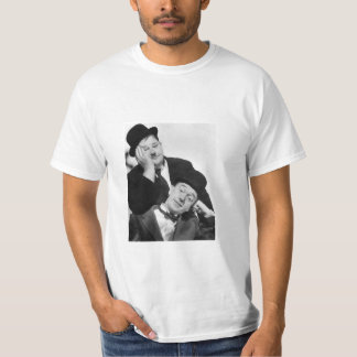 "Stan Laurel and Oliver Hardy: Comedy Legends in ' T-Shirt