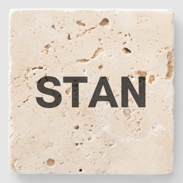 stan stone coaster (Front)