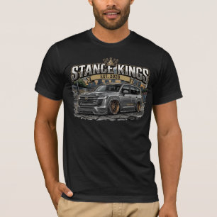 Stance Kings Slammed Luxury SUV Culture Graphic T-Shirt