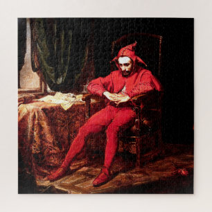 Stanczyk painting by Polish artist Jan Matejko Jigsaw Puzzle