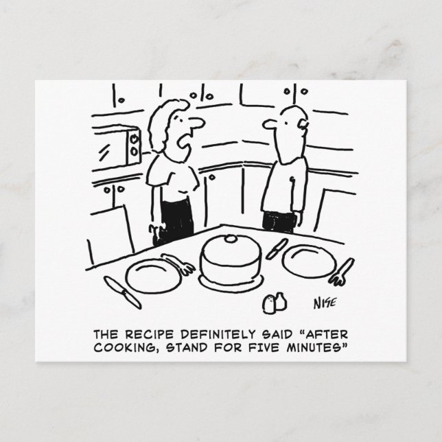 Stand after Cooking Postcard (Front)