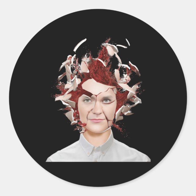 Stand Against Nick Fuentes' Hate Sticker1  Classic Round Sticker (Front)