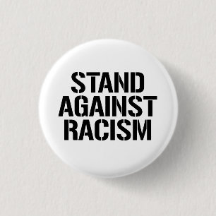 Stand Against Racism 3 Cm Round Badge