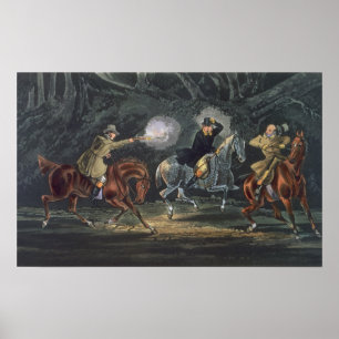 Stand and Deliver, aquatinted by E. Duncan Poster