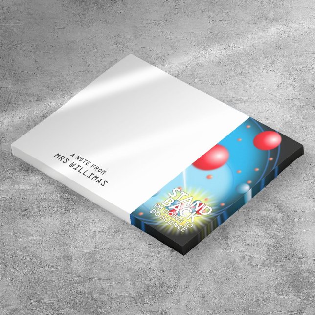 STAND BACK I'M GOING TO DO SCIENCE POST-IT NOTES (STAND BACK I'M GOING TO DO SCIENCE POST-IT NOTES)