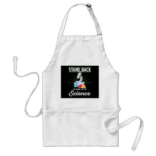 Stand Back I'm Going To Try Science Biology Gift Standard Apron