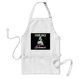 Stand Back I'm Going To Try Science Biology Gift Standard Apron
