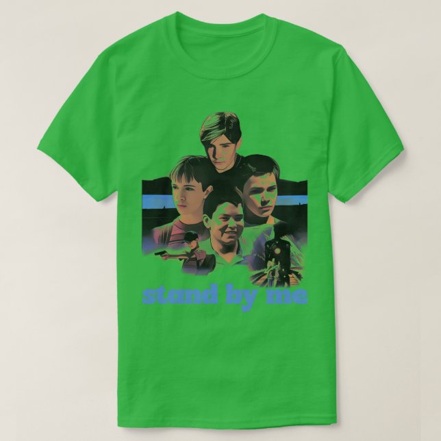 Stand By Me Retro Classic 80s Movie T-Shirt (Design Front)