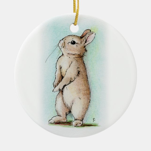 Stand Ceramic Tree Decoration (Front)