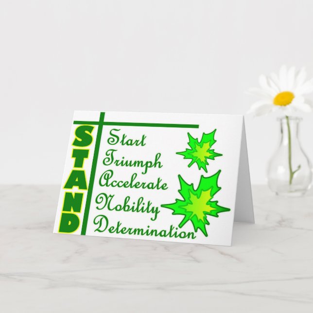 STAND Collection Card (Small Plant)