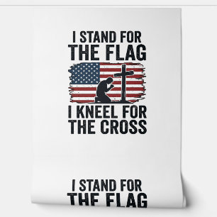 Stand for the Flag Kneel for the Cross Shirt Desig Wallpaper