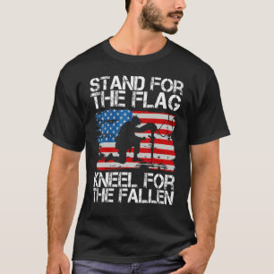 Stand For The Flag Kneel For The Fallen American F T-Shirt