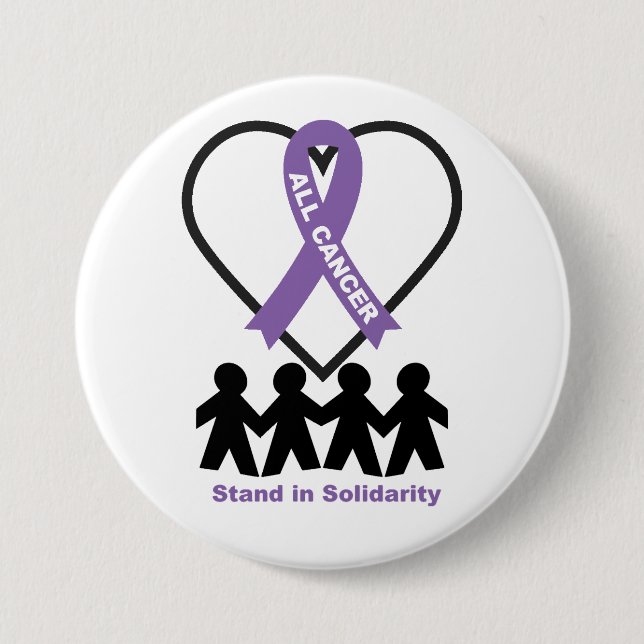 Stand in Solidarity 7.5 Cm Round Badge (Front)