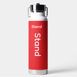 Stand Logo Water Bottle