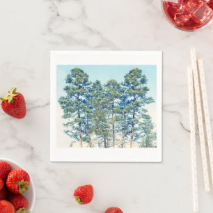 Stand Of Trees Napkin