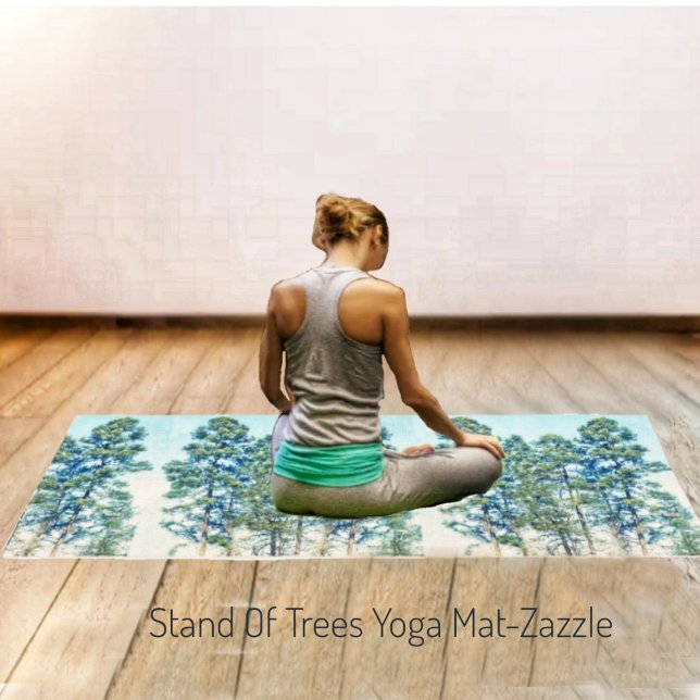 Stand Of Trees Yoga Mat (Creator Uploaded)