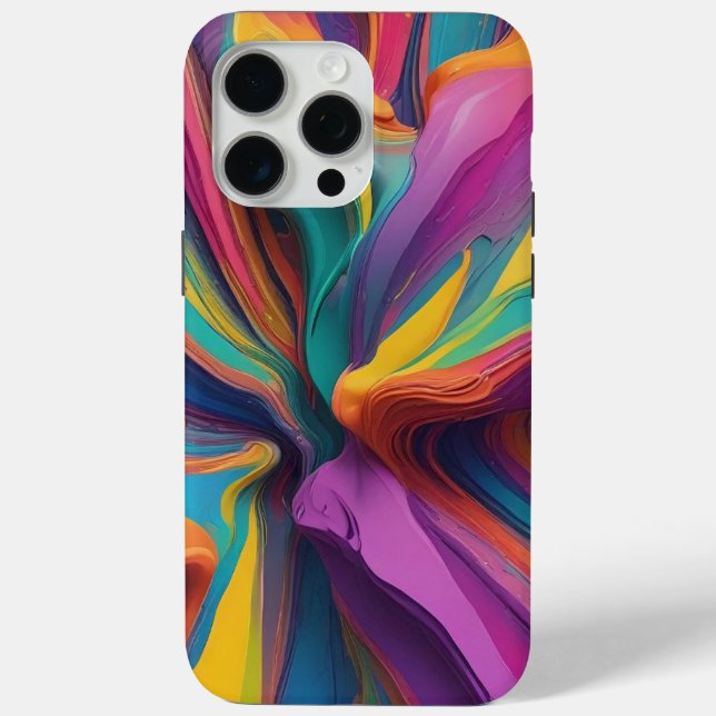 Stand Out in Style: Eye-Catching Abstract Case-Mate iPhone Case (Back)
