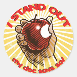 Stand Out Sticker - Inspire your patient 1.5"