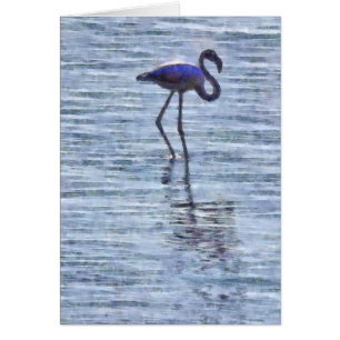 Stand Tall Flamingo Watercolor