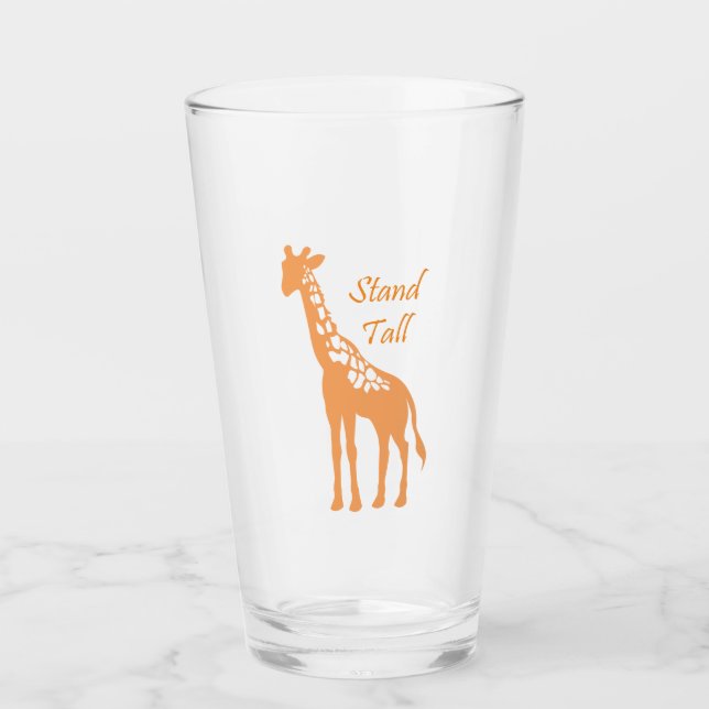 Stand Tall Glass (Front)