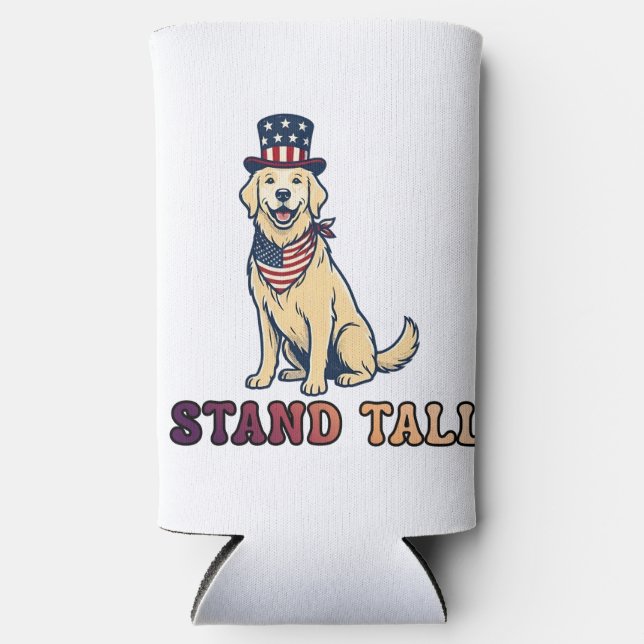 STAND TALL SELTZER CAN COOLER (Front)