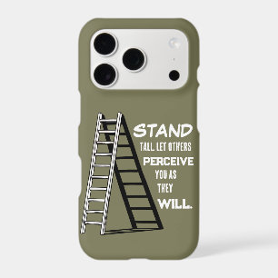 Stand Tall Stoic Quote Phone Case