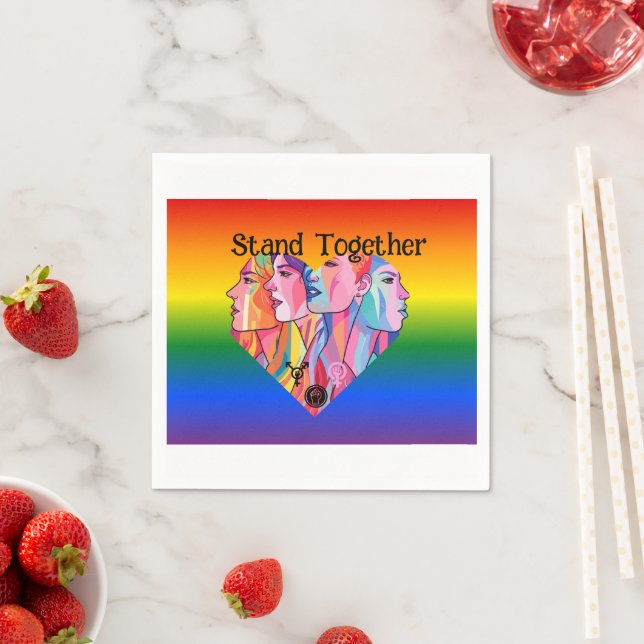 Stand Together Napkin (Insitu)
