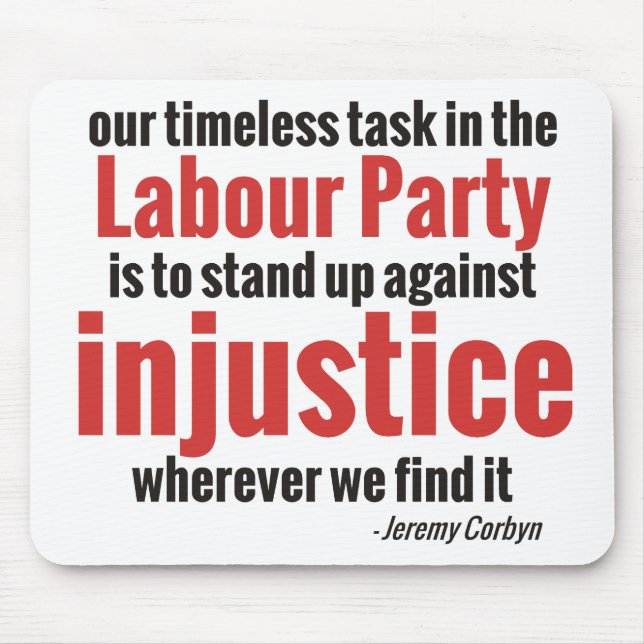 Stand up Against Injustice Mouse Pad (Front)