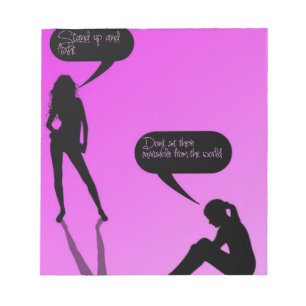 Stand up and fight collection notepad