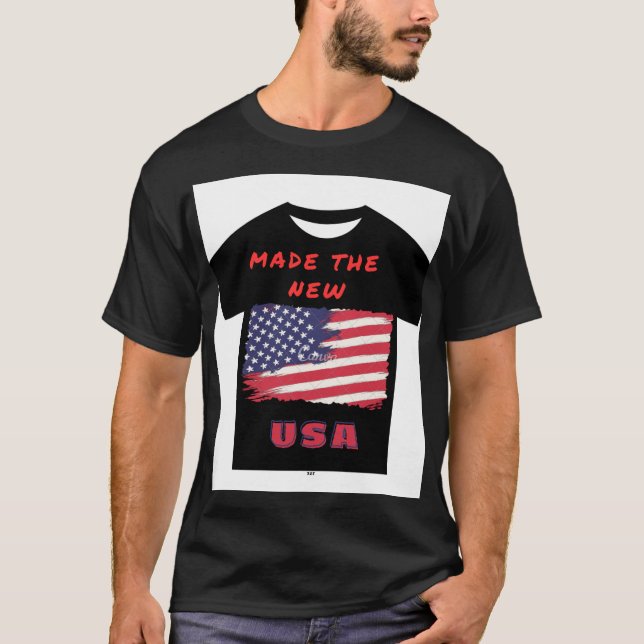 Stand Up and Vote: Made the USA T-Shirt (Front)