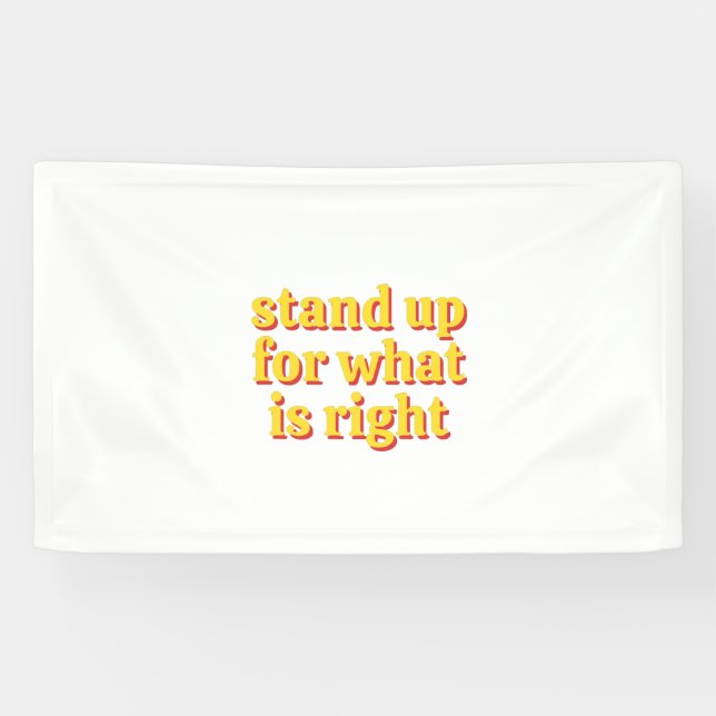 Stand up banner (Horizontal)