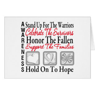 Stand Up Celebrate Honour Collage Lung Cancer