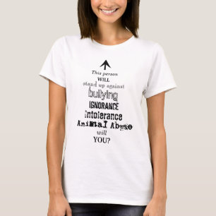 Stand up for alternative fonts T-Shirt