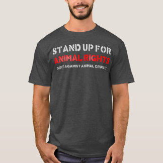 Stand Up For Animal Rights retro T-Shirt