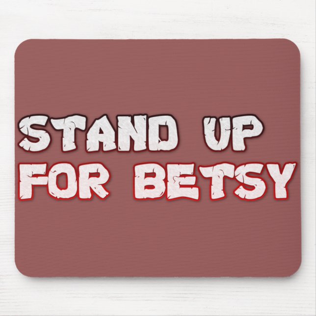 stand up for betsy ross mouse pad (Front)