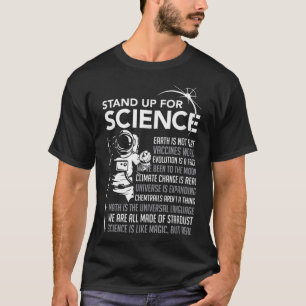Stand Up For Science - Magic but Real Earth Moon T-Shirt