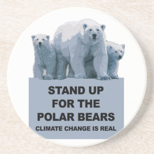 Stand Up for the Polar Bears Coaster