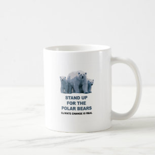 Stand Up for the Polar Bears Coffee Mug