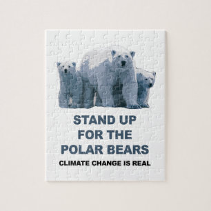 Stand Up for the Polar Bears Jigsaw Puzzle