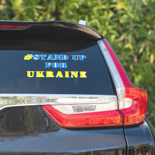 # Stand Up For Ukraine - Freedom - Ukrainian Flag 