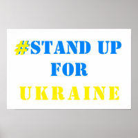 # Stand Up For Ukraine - Freedom - Ukrainian Flag