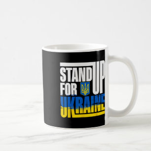 Stand Up For Ukraine Supporter Gift Coffee Mug