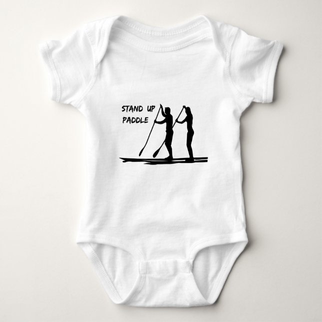Stand up paddle baby bodysuit (Front)